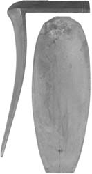 J.P. Beck Lancaster or Lebanon Style Buttplate,
wax cast steel

Overall length 5", width 1-15/16", comb 2-19/32"